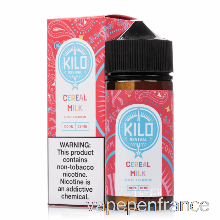 Lait De Céréales - Kilo Revival - Stylo Vape 100ml 0mg